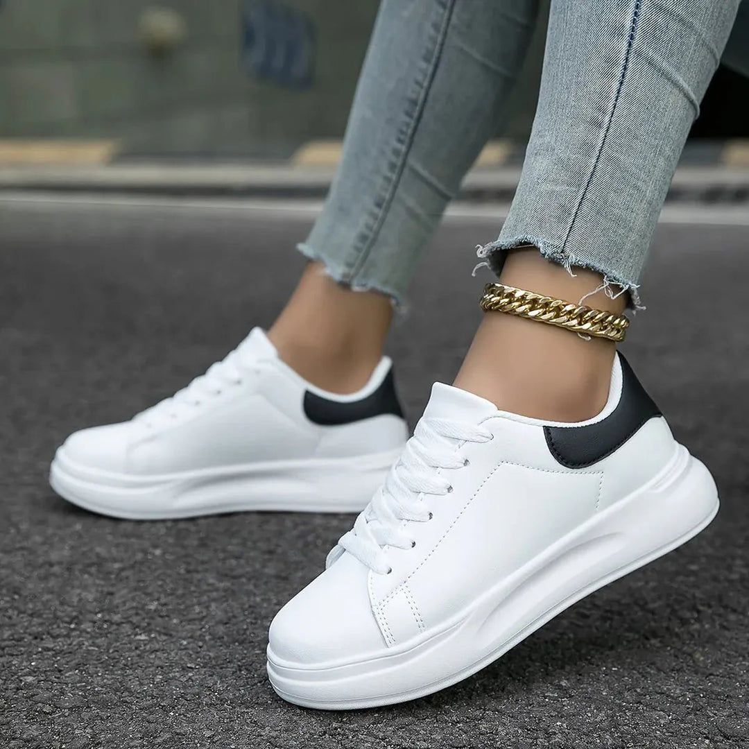Pure comfort witte sneakers