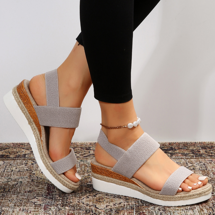 Orthopedische platform sandalen voor dames