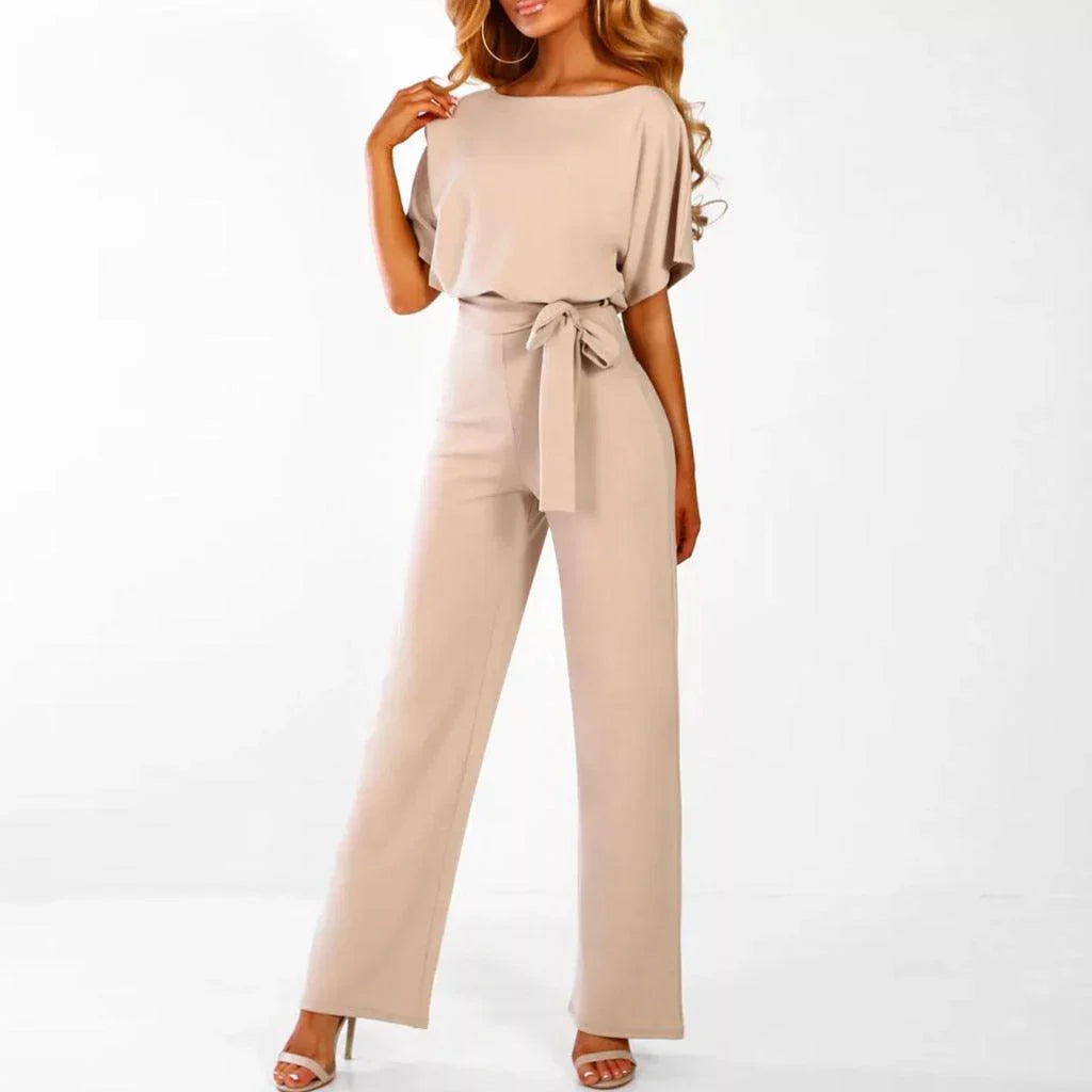Elegante damesjumpsuit met riem