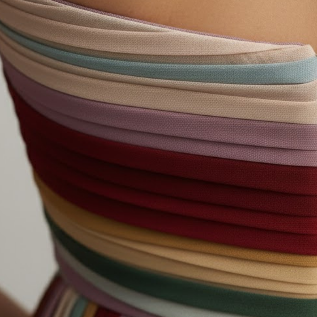 Geplooide maxi trouwjurk