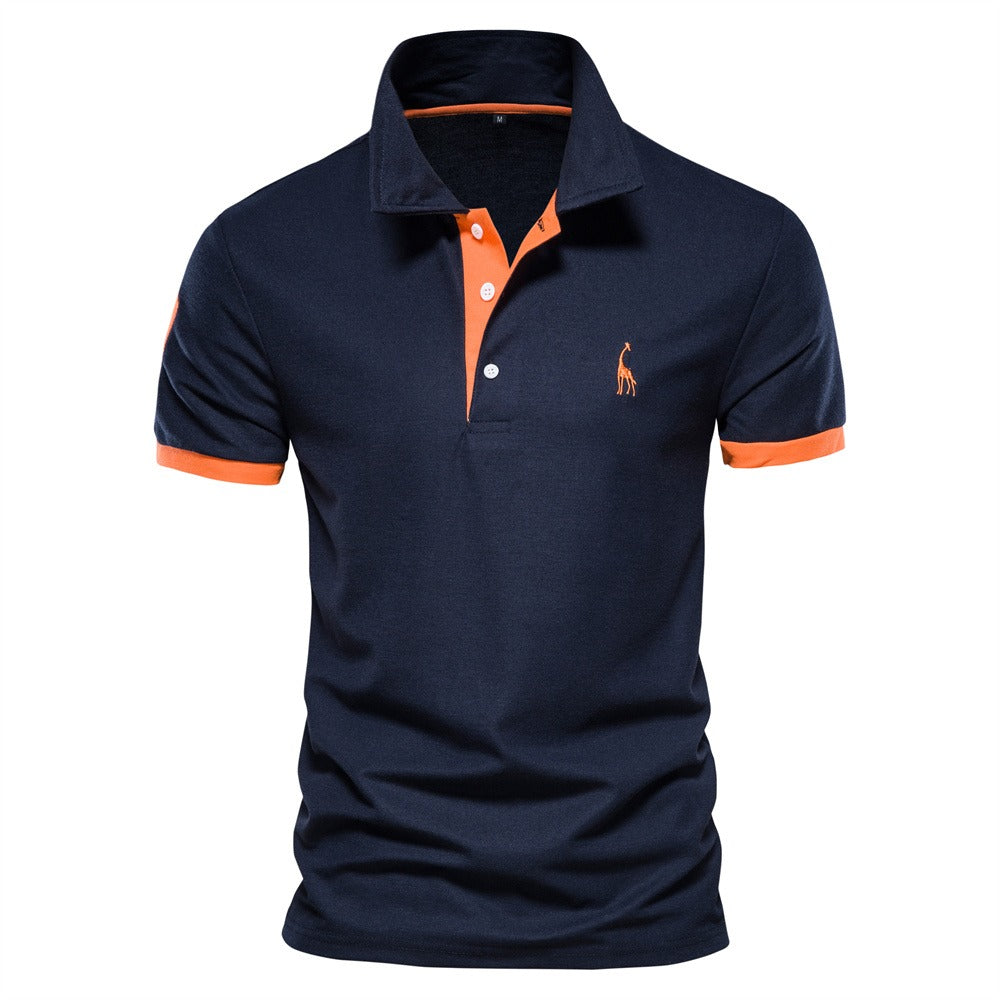 Herenpolo met een stijlvolle, casual look en ademende details