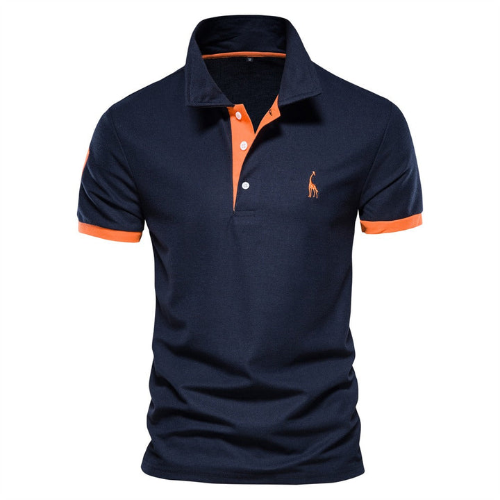 Herenpolo met een stijlvolle, casual look en ademende details