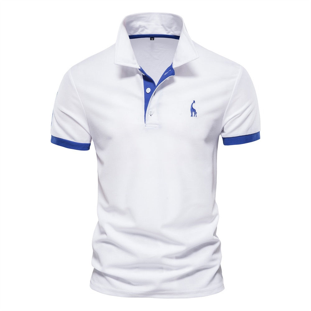 Herenpolo met een stijlvolle, casual look en ademende details
