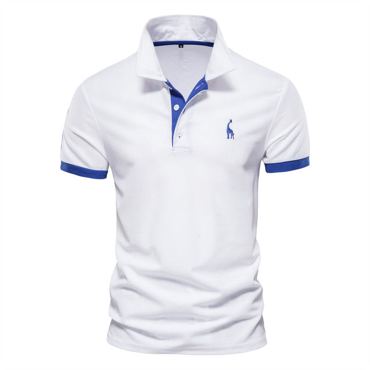 Herenpolo met een stijlvolle, casual look en ademende details
