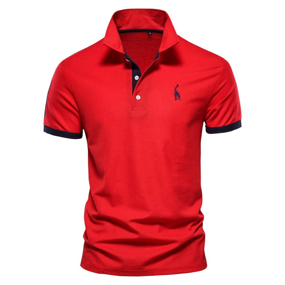 Herenpolo met een stijlvolle, casual look en ademende details