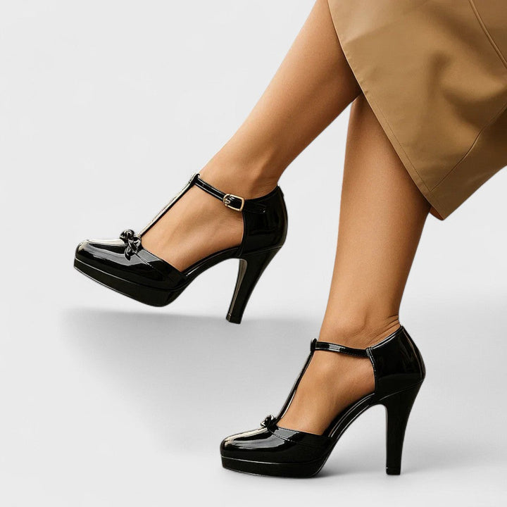 Elegante stiletto's met comfortabele hak