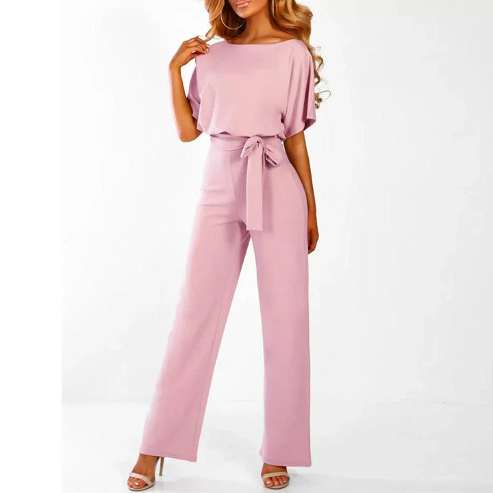 Elegante damesjumpsuit met riem