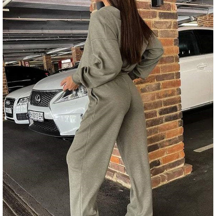 Luxe damesset van premium wol