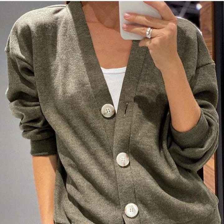 Luxe damesset van premium wol