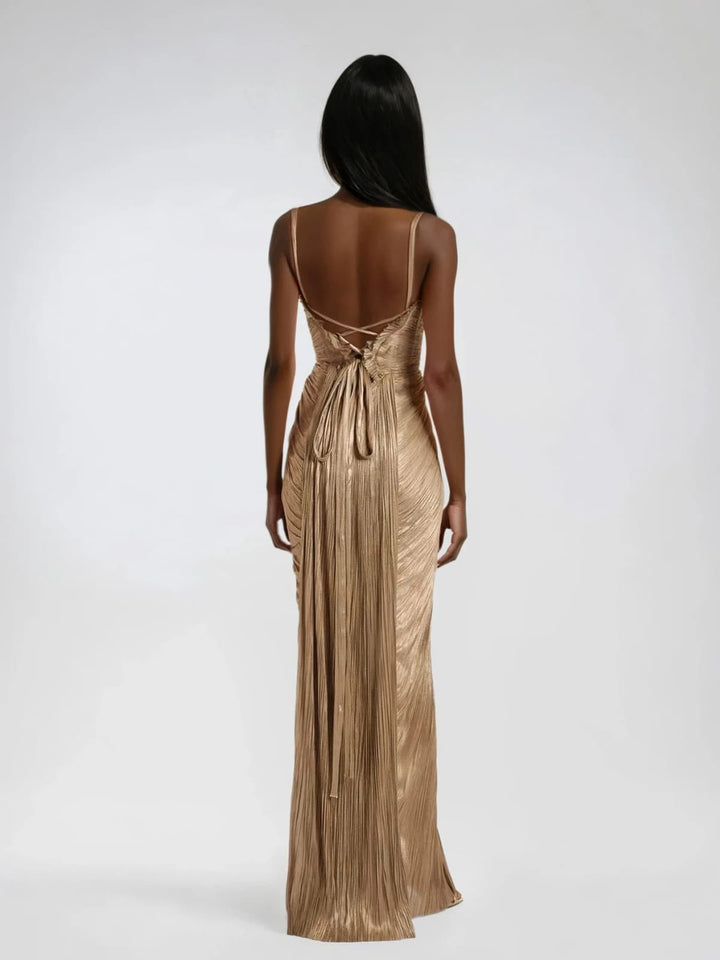 Maxi trouwjurk met korset