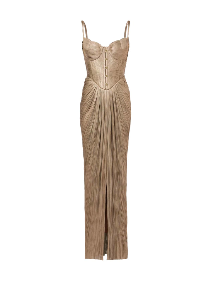 Maxi trouwjurk met korset