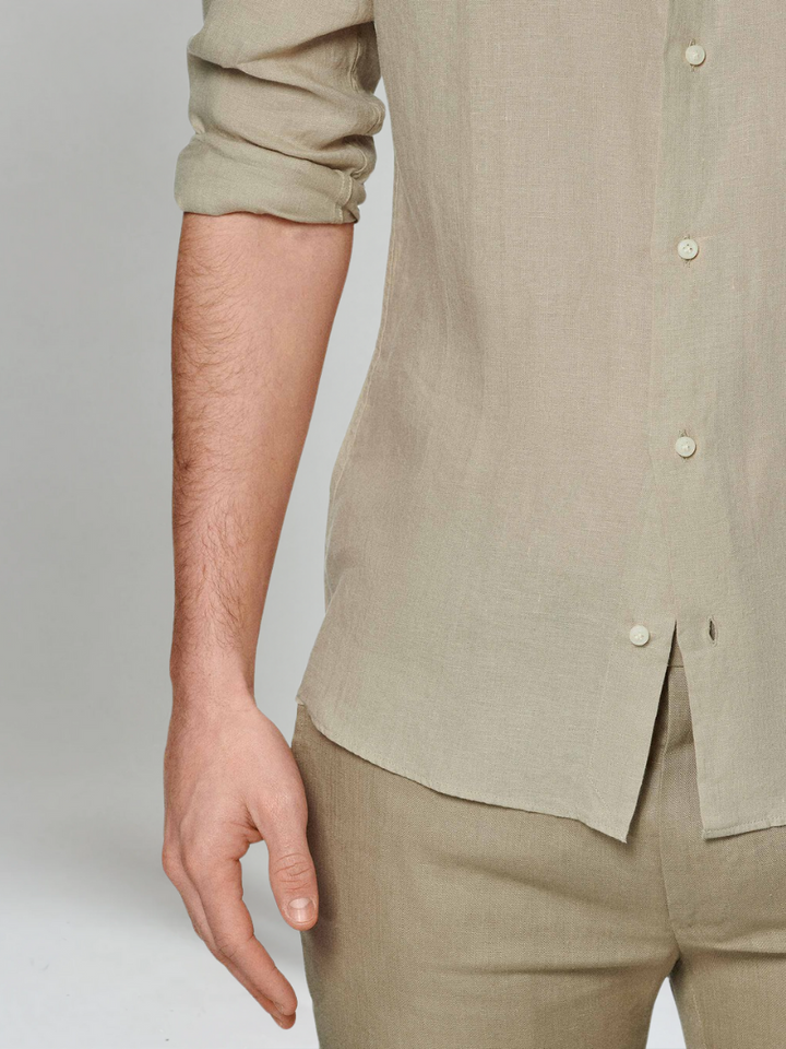 Overhemd met Lange Mouwen en Slim Fit
