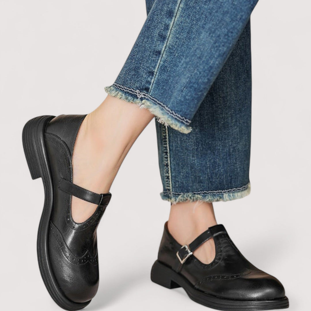 Mary Jane-schoenen voor dames met een klassieke gesp