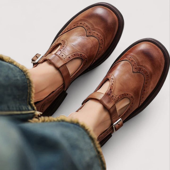Mary Jane-schoenen voor dames met een klassieke gesp