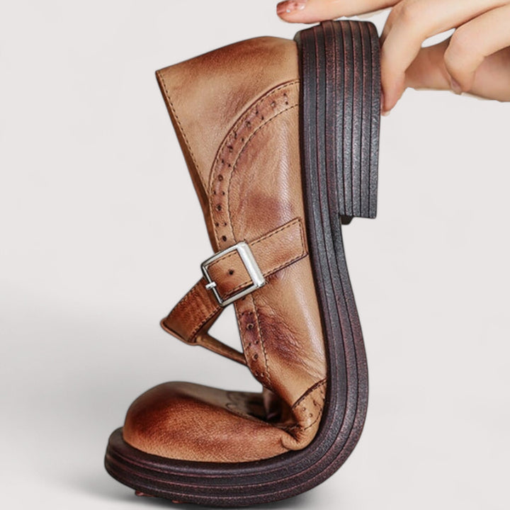 Mary Jane-schoenen voor dames met een klassieke gesp