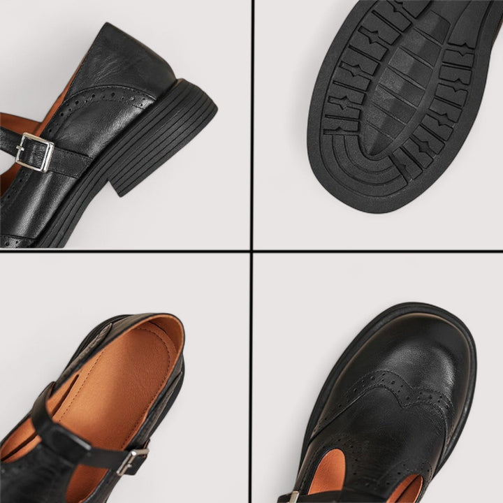 Mary Jane-schoenen voor dames met een klassieke gesp