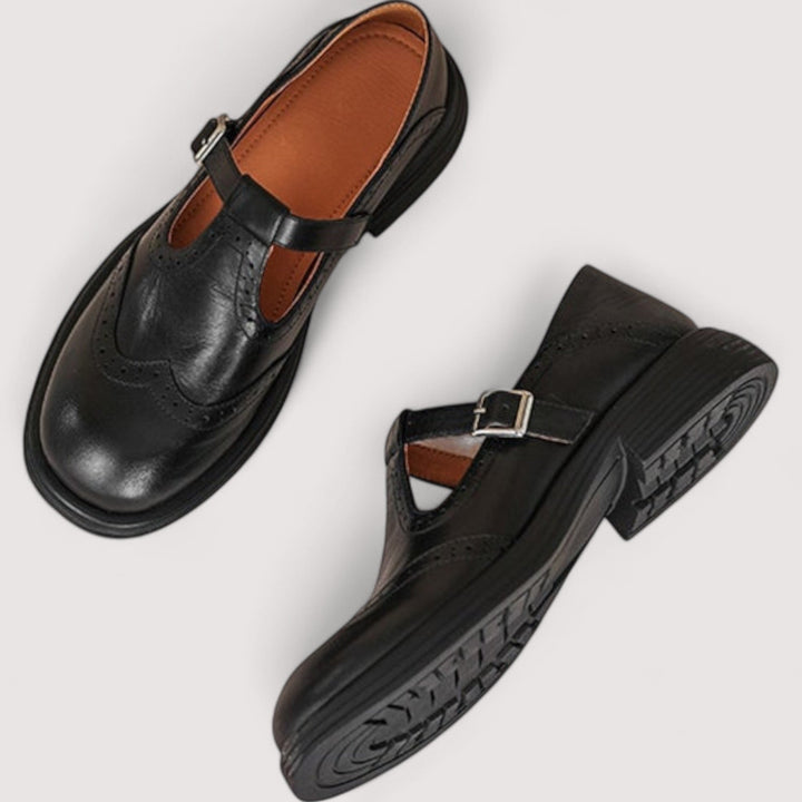 Mary Jane-schoenen voor dames met een klassieke gesp