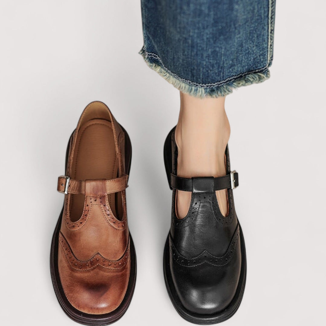 Mary Jane-schoenen voor dames met een klassieke gesp