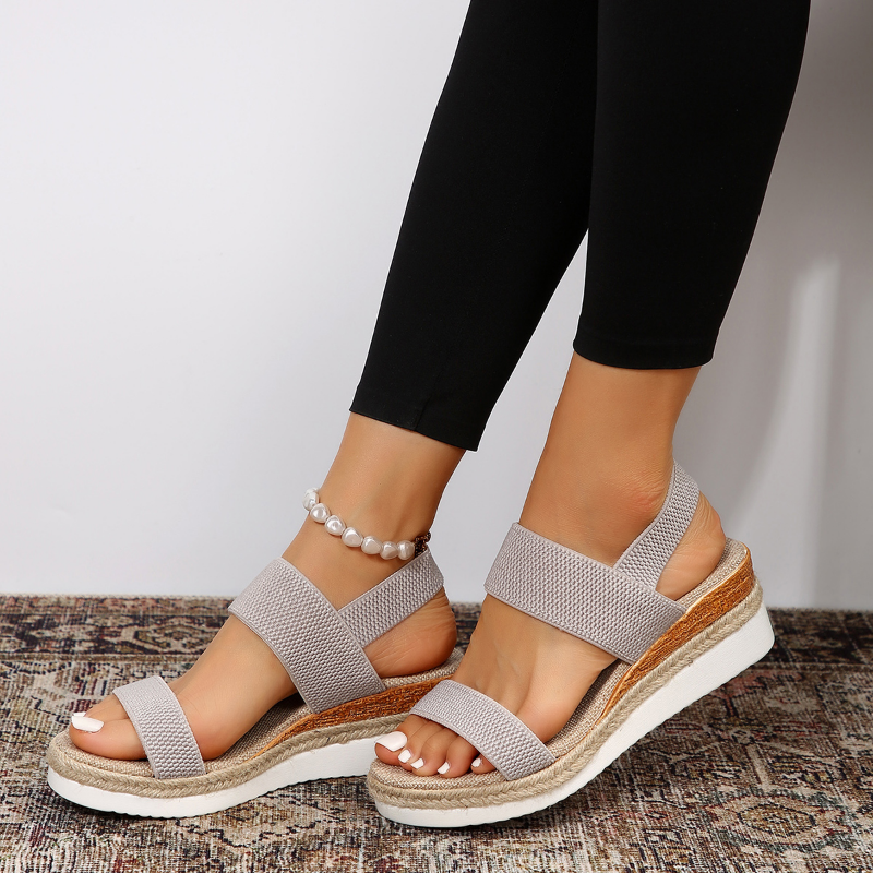 Orthopedische platform sandalen voor dames