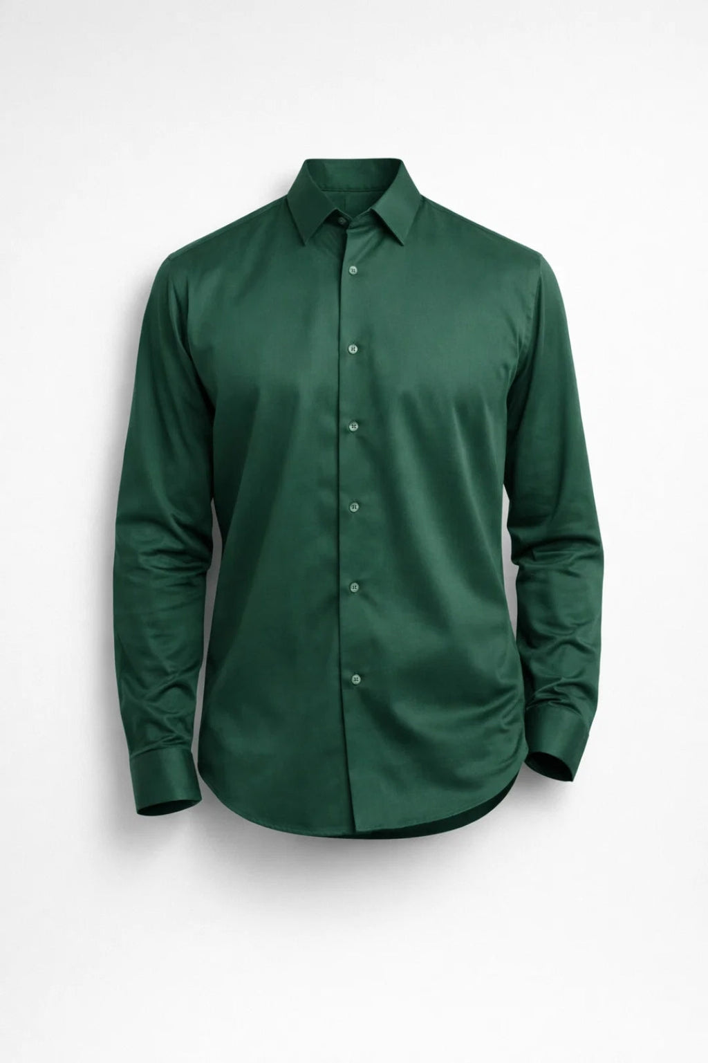 Heren Overhemd met Lange Mouwen en Slim Fit