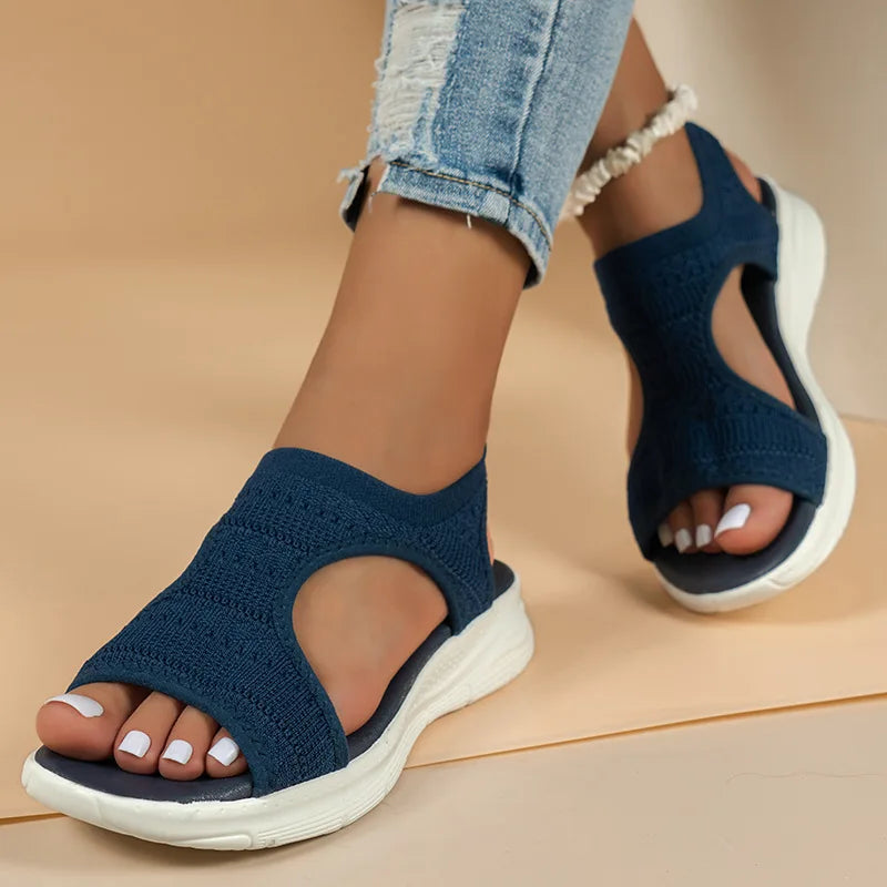 Sportieve platform sandalen voor dames