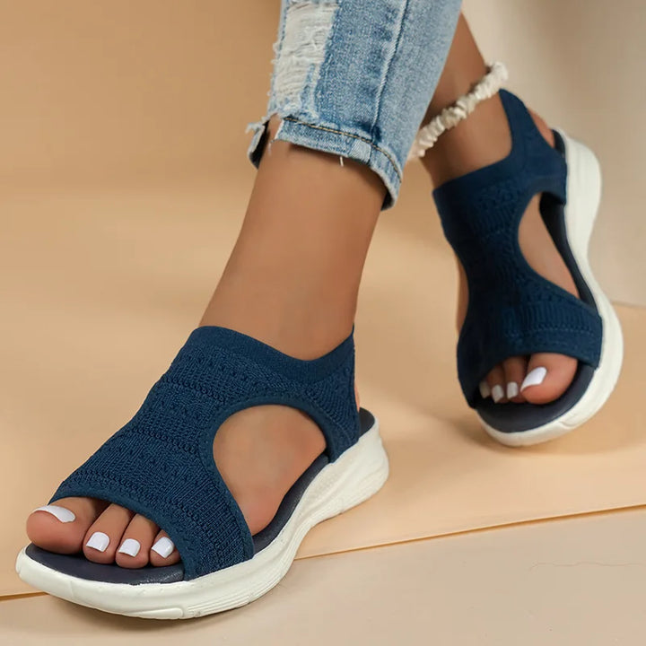 Sportieve platform sandalen voor dames