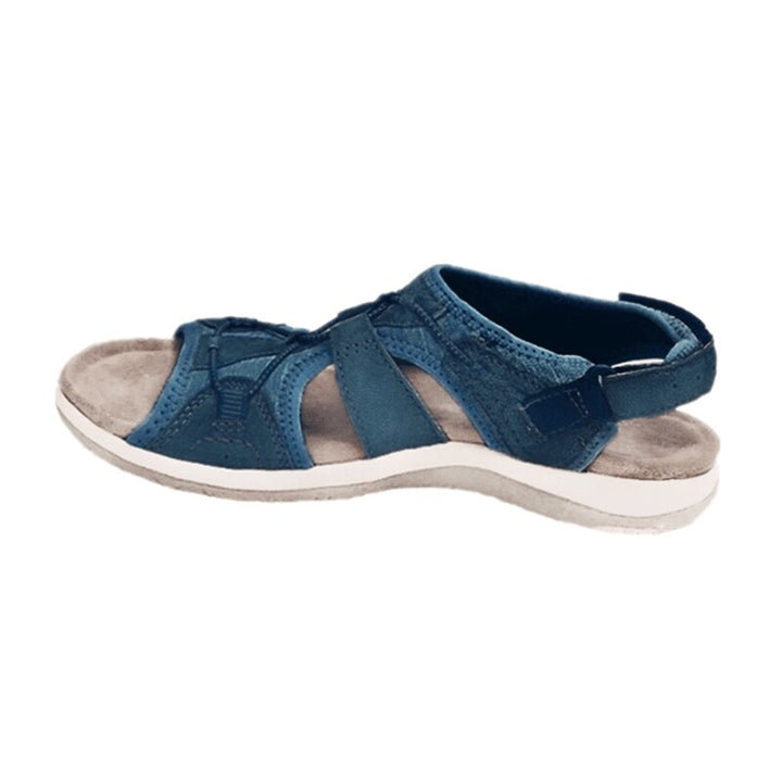 Orthopedische open sandalen voor dames met brede band