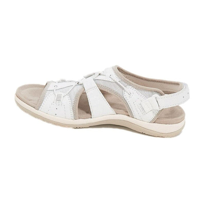 Orthopedische open sandalen voor dames met brede band