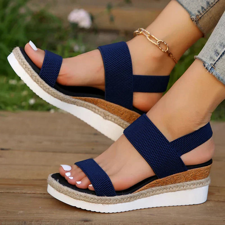 Orthopedische platform sandalen voor dames